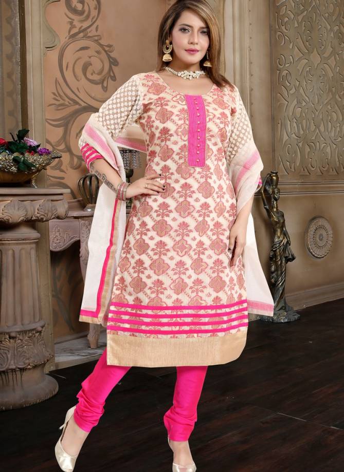 N F CHURIDAR 08 Latest Fancy Designer Festive Wear Chanderi Silk Resam Embroidery Work Heavy Salwar Suit Collection